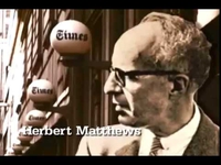 Comment Herbert Matthews du New York Times devint l'inventeur de Fidel Castro