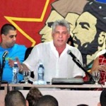 Miguel Diaz Canel aux jeunes cubains : avec des initiatives, avec de la créativité défendre le présent, l'avenir de la Révolution