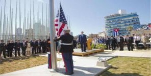 Les États-Unis inaugurent officiellement leur ambassade à Cuba
