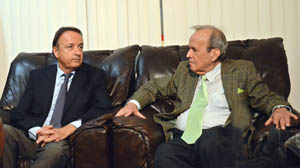 CUBA : Le Président ALARCON rencontre JP BEL Président du Sénat