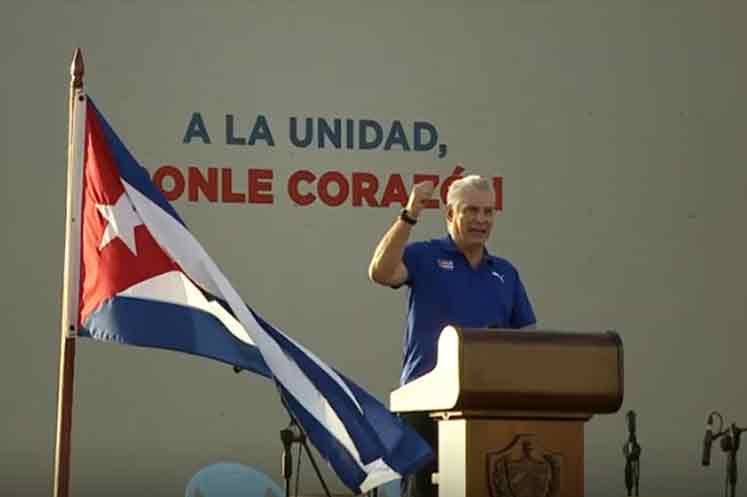 Le Président de Cuba appelle à sauver l'œuvre sociale de la Révolution